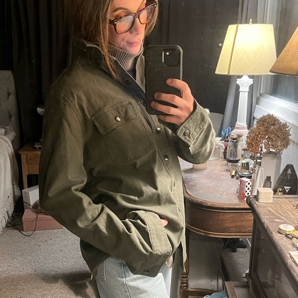 Vintage Canvas-Style Woman’s ‘Shacket’ - Picture 4 of 4